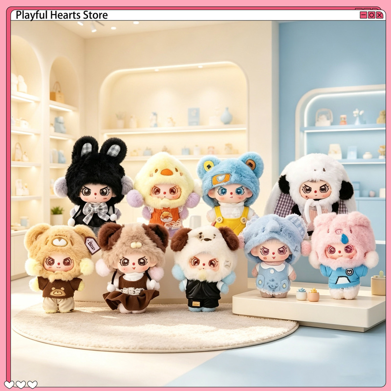 Baby Products China - ニューベイビー スリーハッピーサンデーシリーズ ブラインドボックス ビニールプラッシュドール キーホルダー バッグチャーム