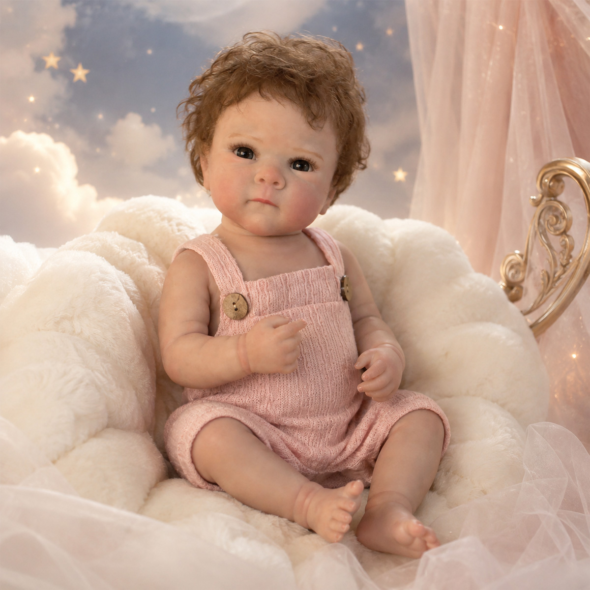 Baby Products Trending - 50CM リボーンドール リアルな新生児 3Dスキン 可視血管 可愛い仲間