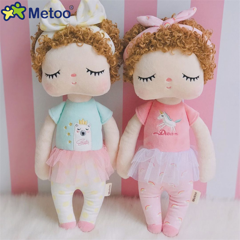 Baby Products For Curly Hair - 34 センチメートルソフト Metoo アンジェラぬいぐるみカーリーヘアファッション人形シリーズぬいぐるみ女の子赤ちゃんのおもちゃオリジナル Metoo 人形