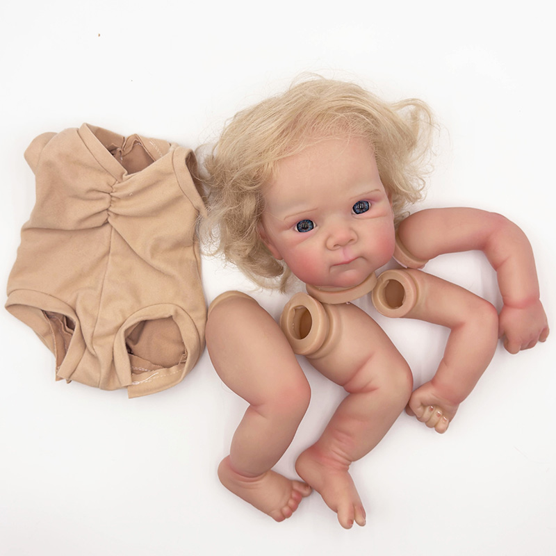 NPK 18''3D ペイント済み未完成リボーンベティ DI - Baby Products For Curly Hair のレビューと価格