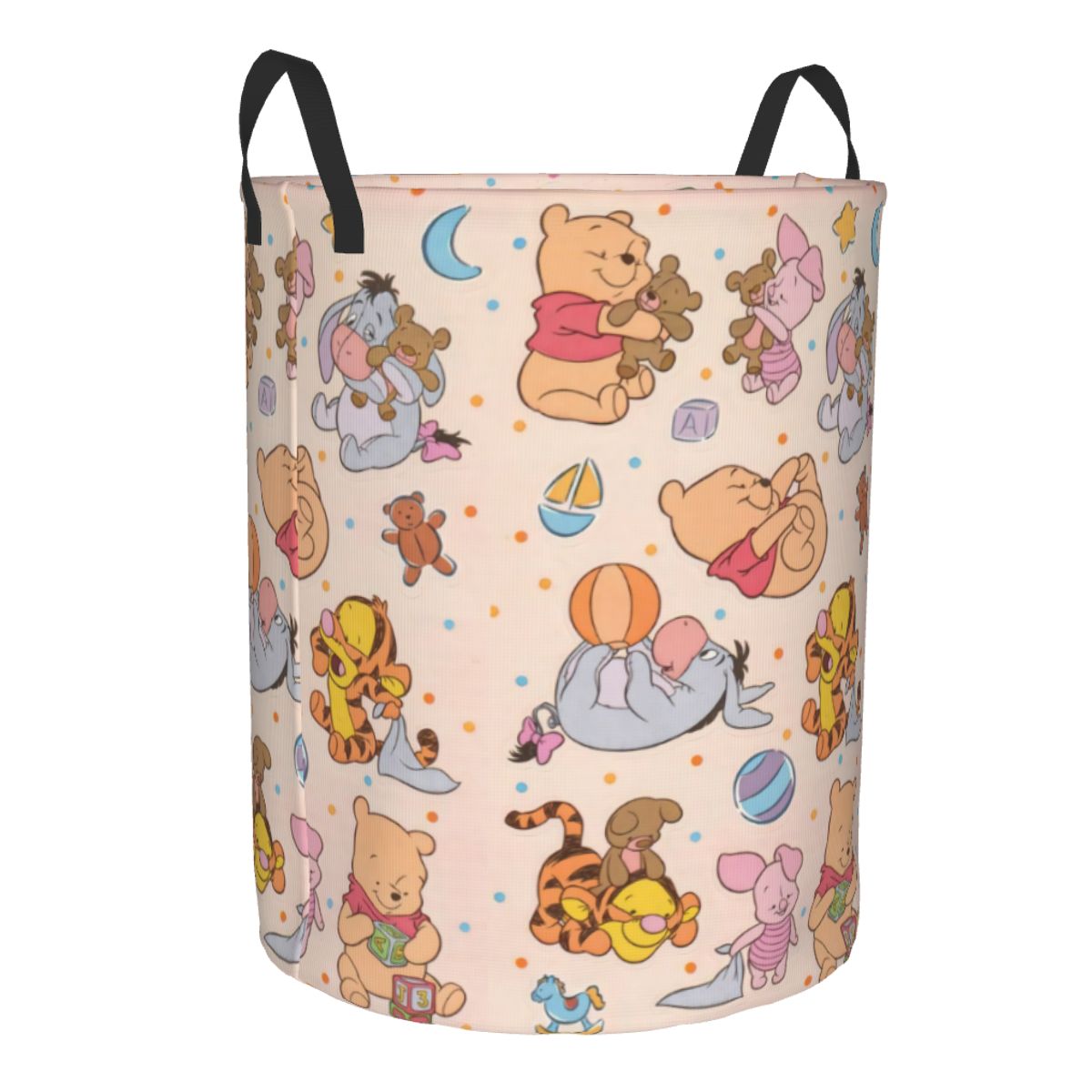 カスタムくまのプーさんテディベアランドリーバスケット折りたた - Baby Products Hamper のレビューと価格