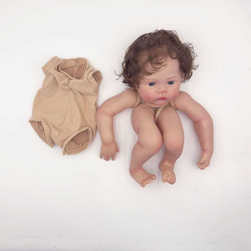 18 インチ草原リボーン人形キット未組み立てリアルな複数層絵 - Baby Products For Curly Hair のレビューと価格