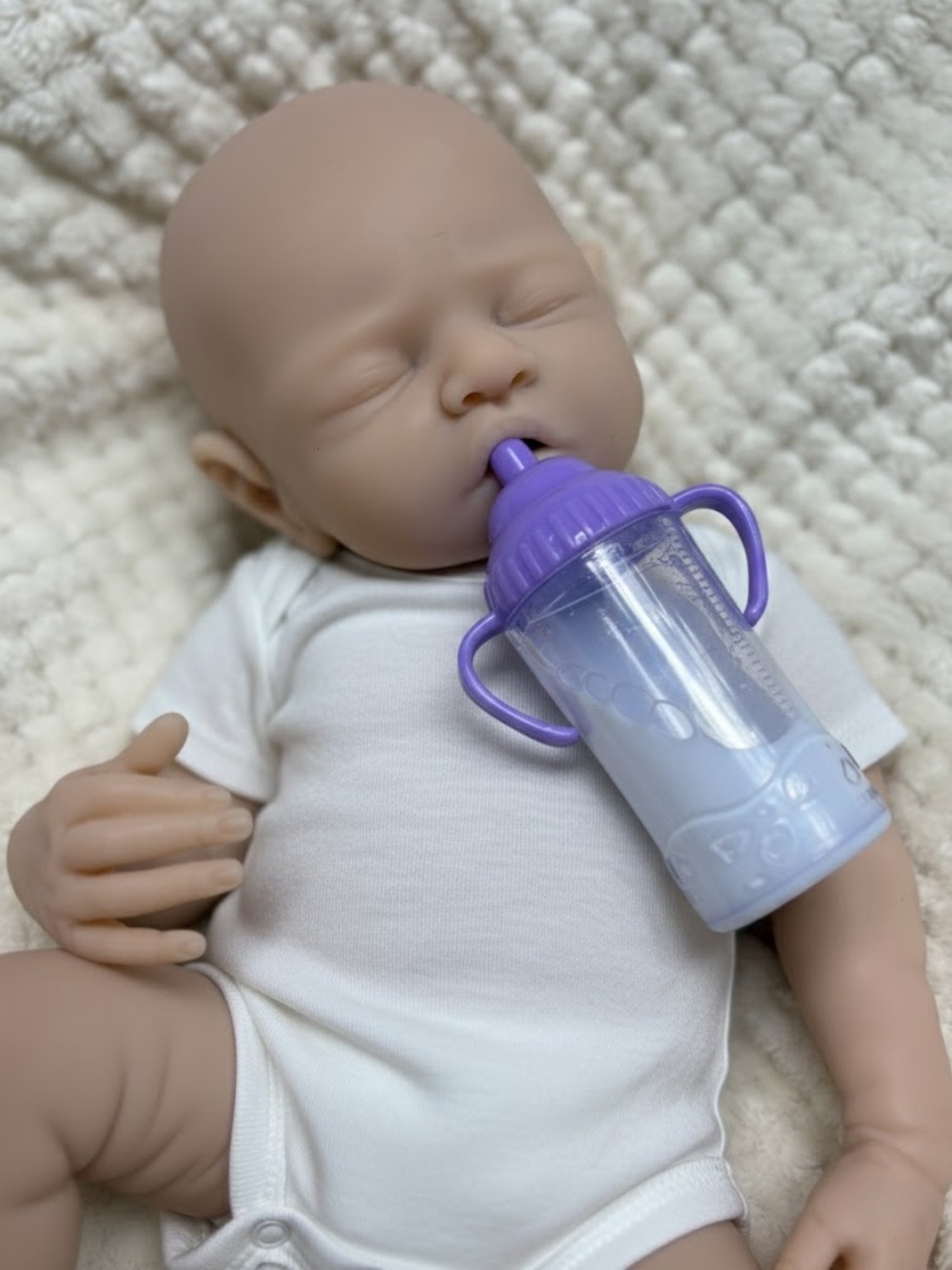 16インチの開口部が広いフルソリッドシリコンリボーンドール、 - Baby Products Trending のレビューと価格