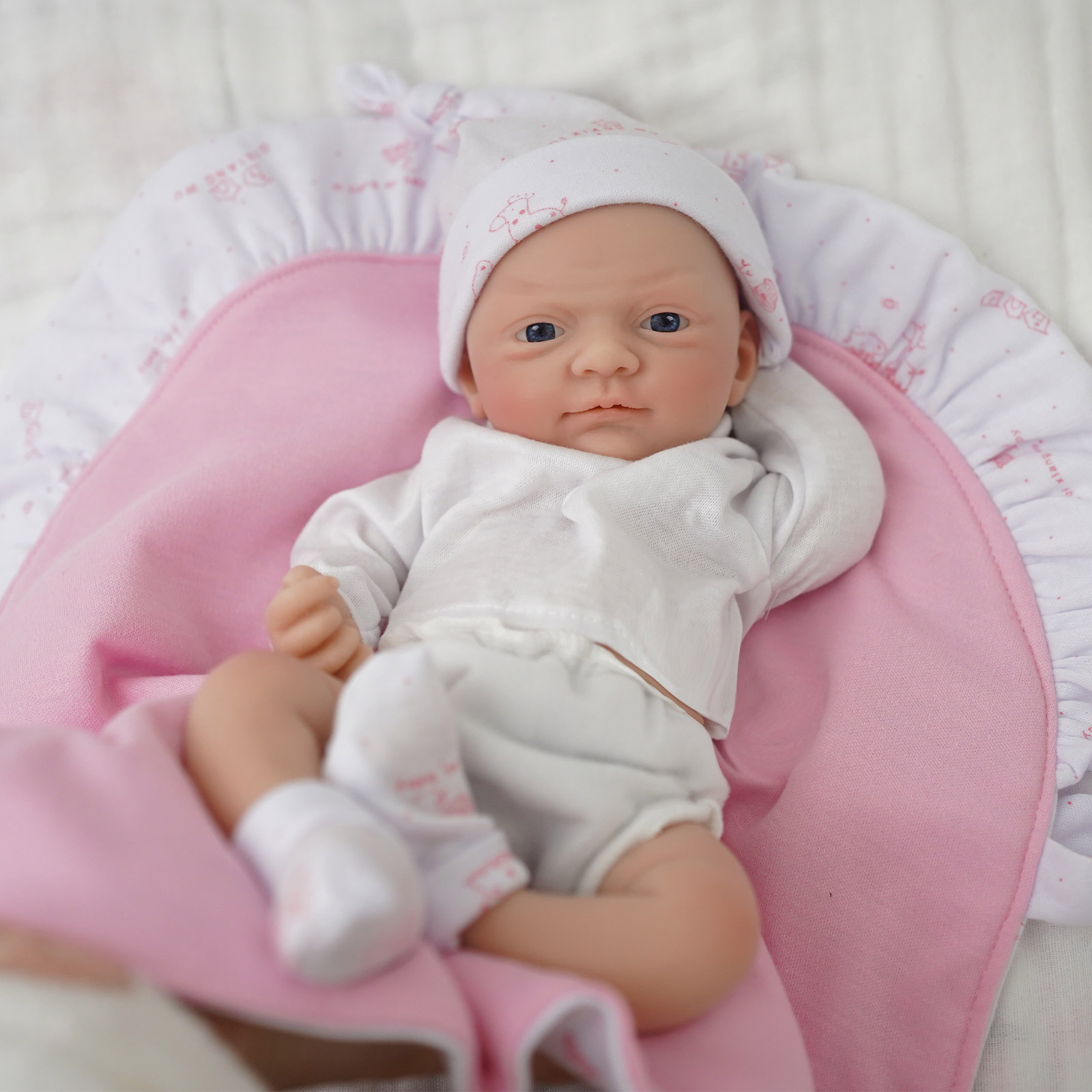 12インチ マイクロ未熟児全身シリコンベビードール 女の子「 - Baby Products Trending のレビューと価格