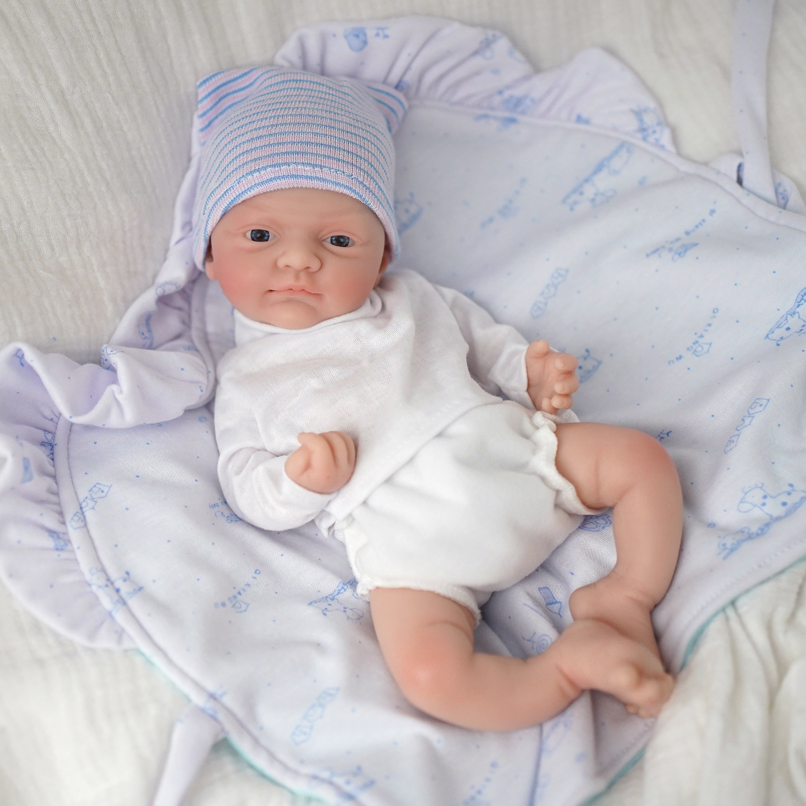 12インチ マイクロ未熟児全身シリコンベビードール 女の子「 - Baby Products Trending のレビューと価格