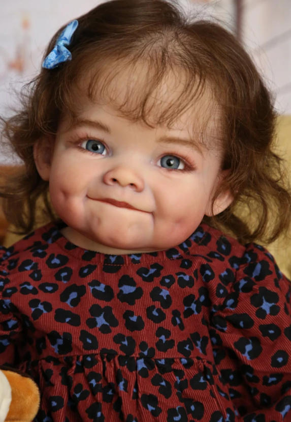 NPK 24インチ手作り未完成人形キット リボーンラヤ 3D - Baby Products For Curly Hair のレビューと価格