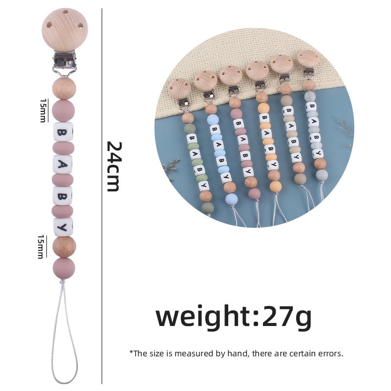 ダミーホルダークリップカスタマイズ名シリコンおしゃぶりチェー - Baby Products In のレビューと価格
